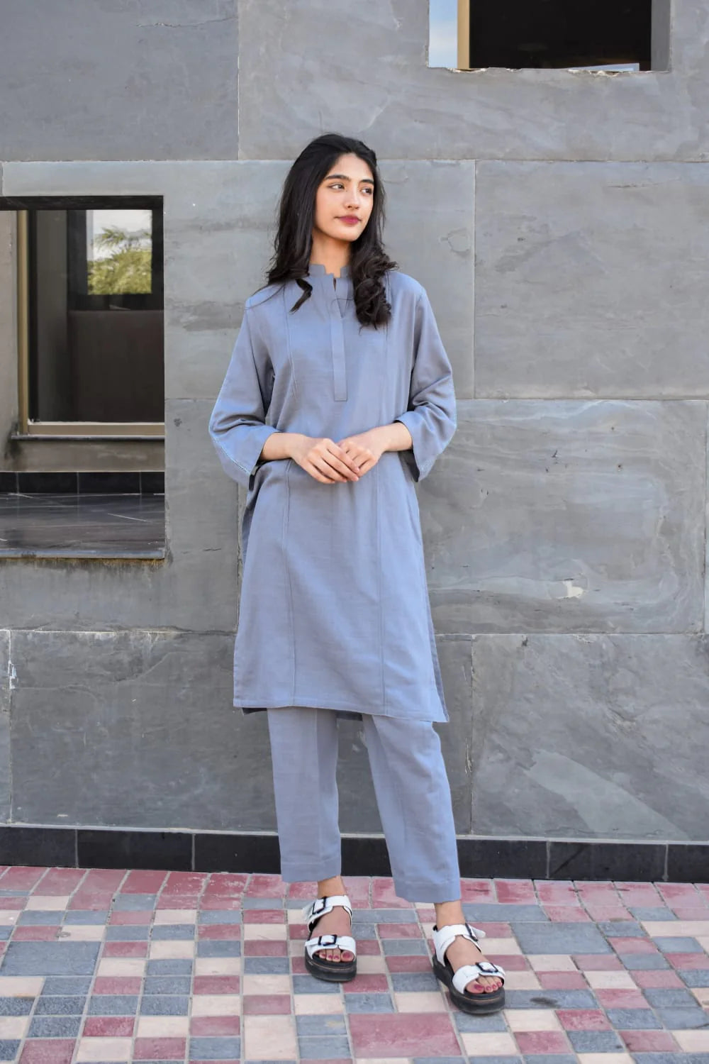 ATM26284 | Pakistani Designer's Zoe 2PC  Readymade Suit