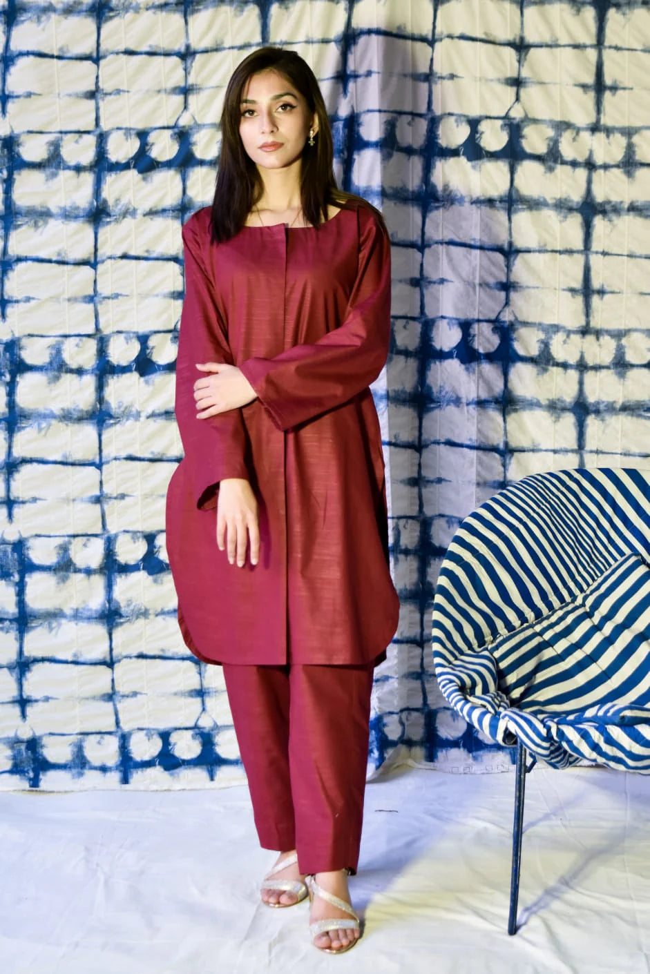 ATM26287 | Pakistani Designer's  2PC  Readymade Suit