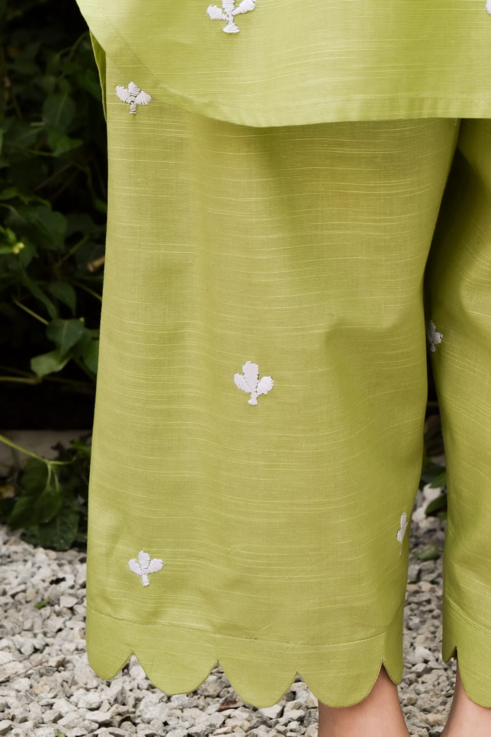 ATM26292 | Pakistani Designer's Khaddar 2PC Embroidered Readymade Suit