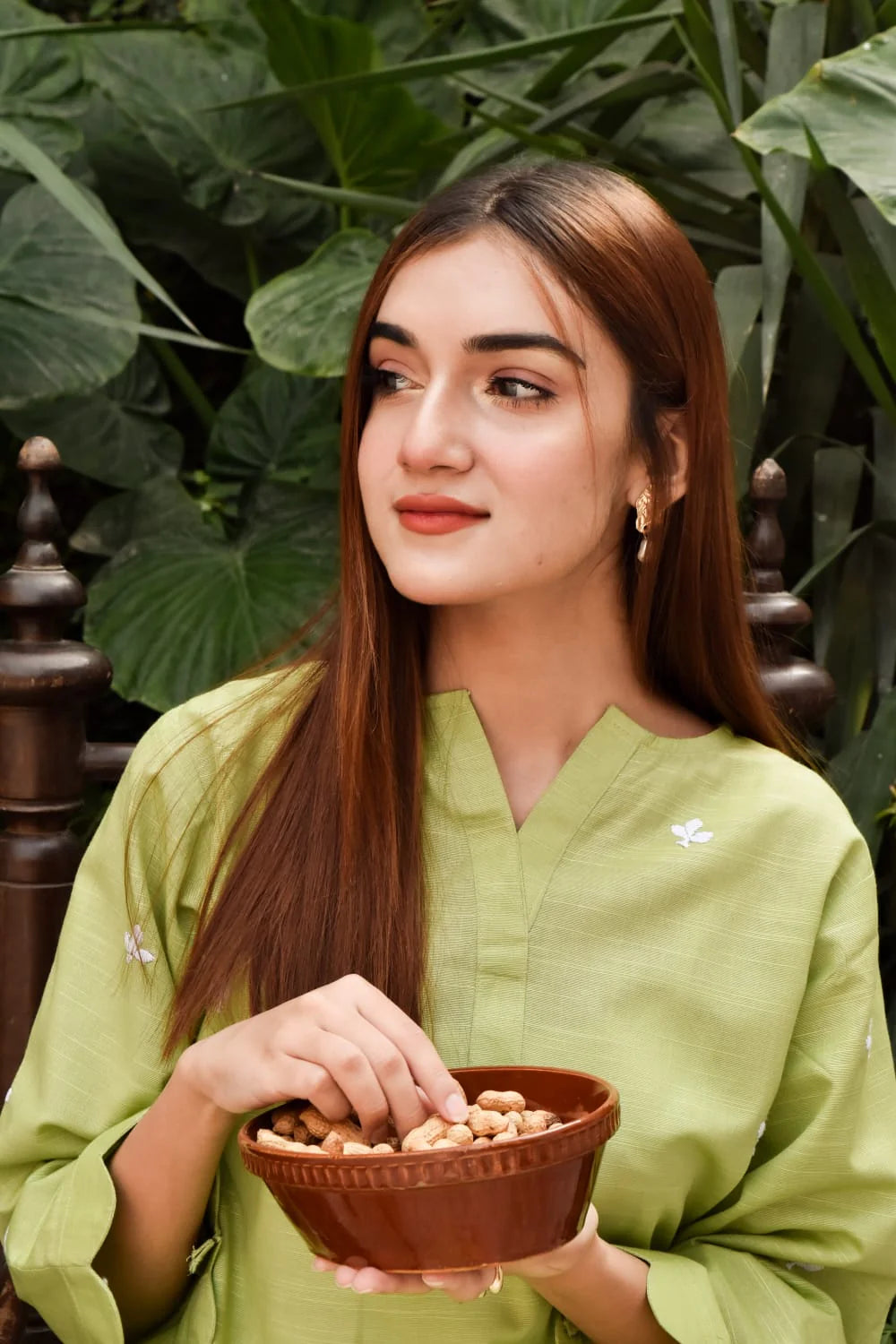 ATM26292 | Pakistani Designer's Khaddar 2PC Embroidered Readymade Suit