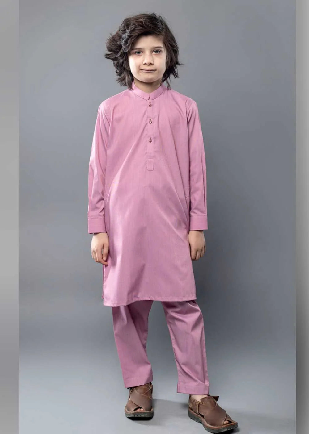 ATM9401 | Cotton Pink Readymade Kurta Shalwar