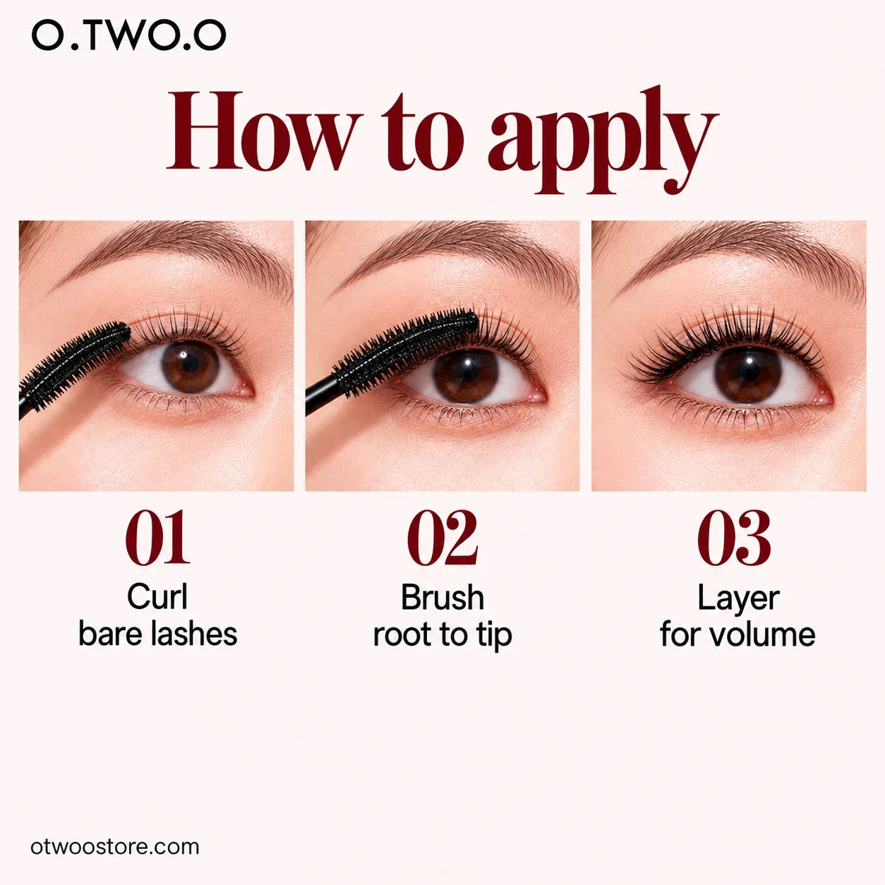 O.TWO.O Curl Mascara