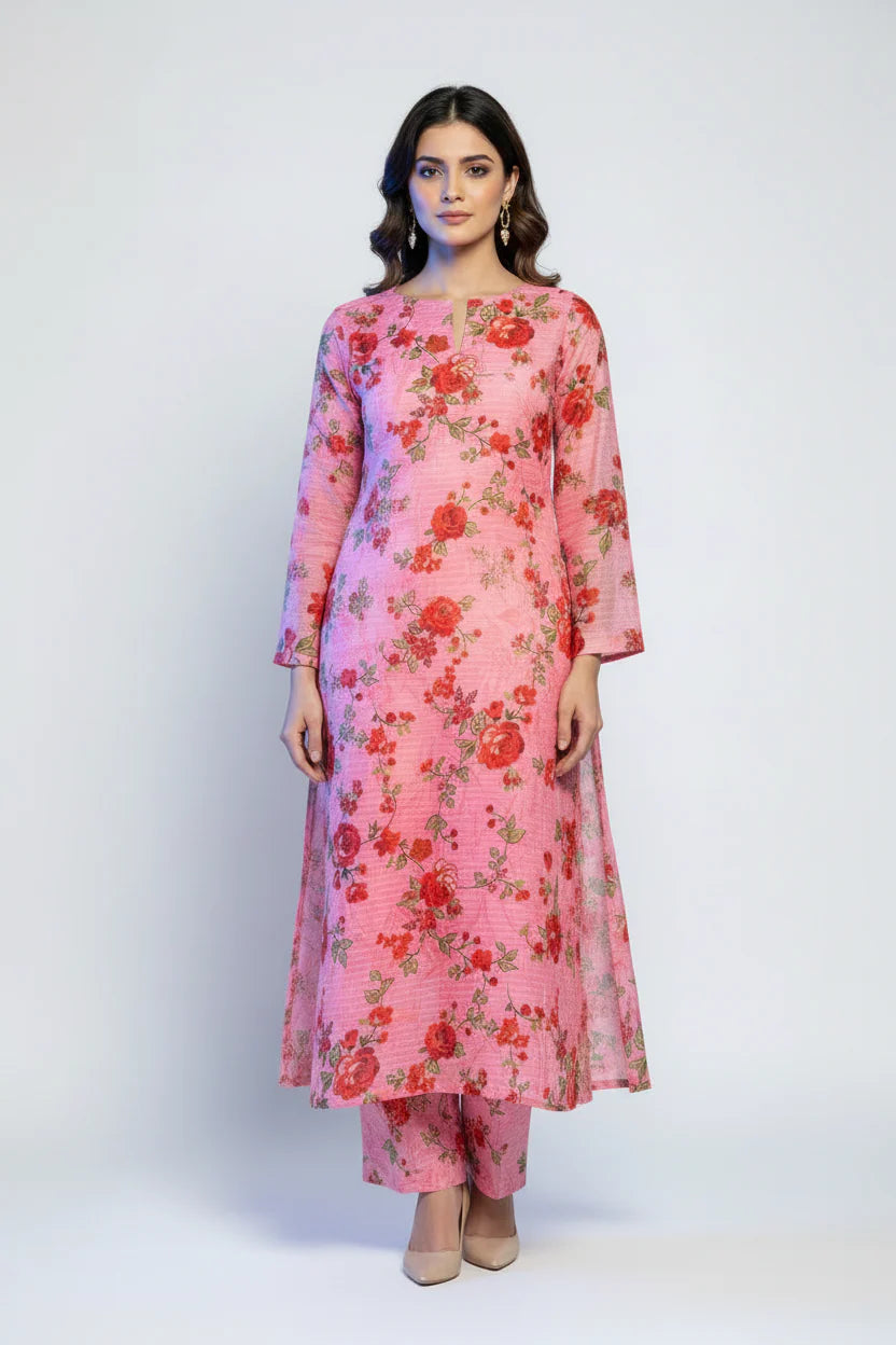 ATM26241 | Pakistani Designer Digital Printed 2 Piece Suit