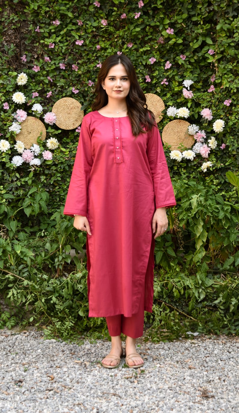 ATM26281 | Pakistani Designer's Zaiba 2PC Readymade Suit