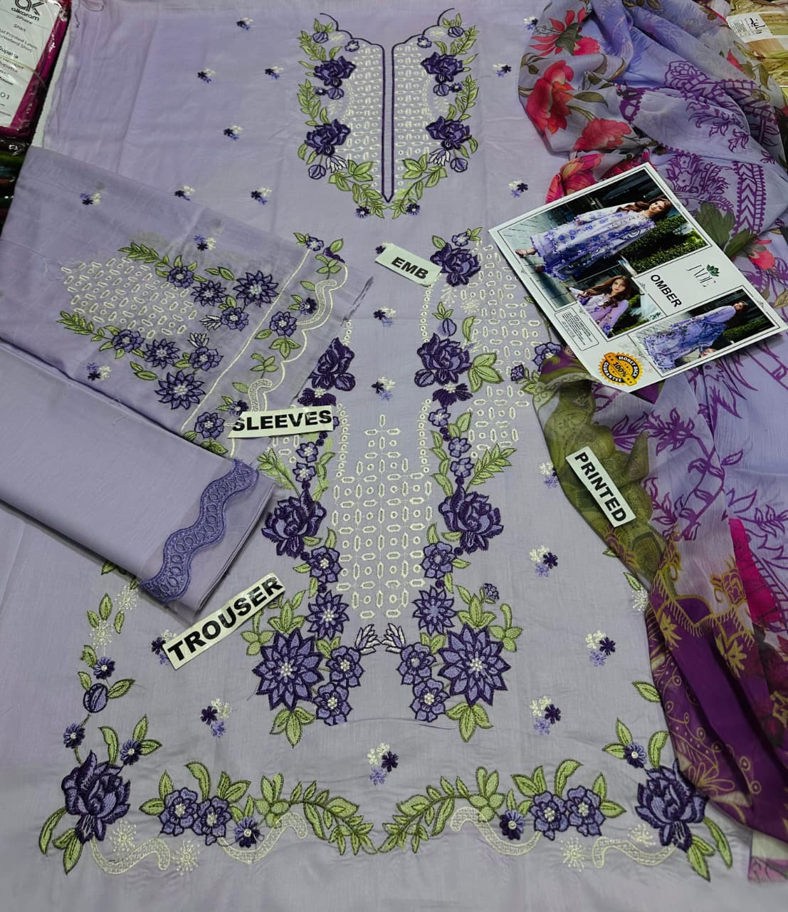 ATM26155 | Pakistani Designer Jade Inspired Ready To Wear Luxury Lawn 3 Piece Suit