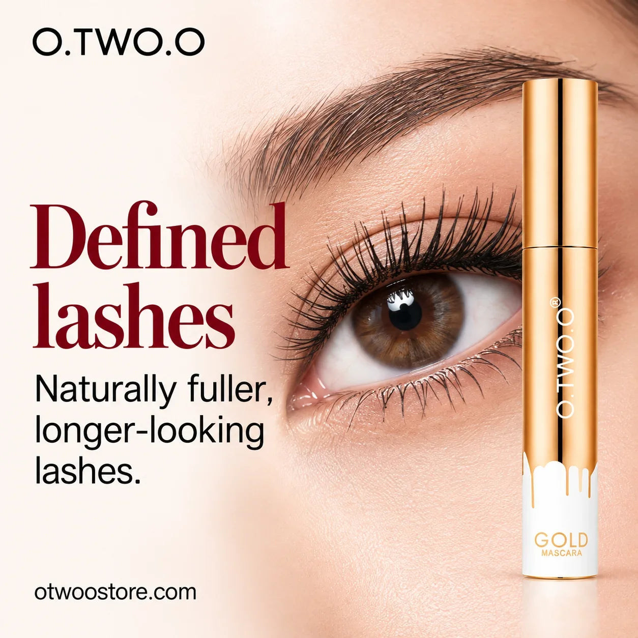 O.TWO.O Gold Mascara