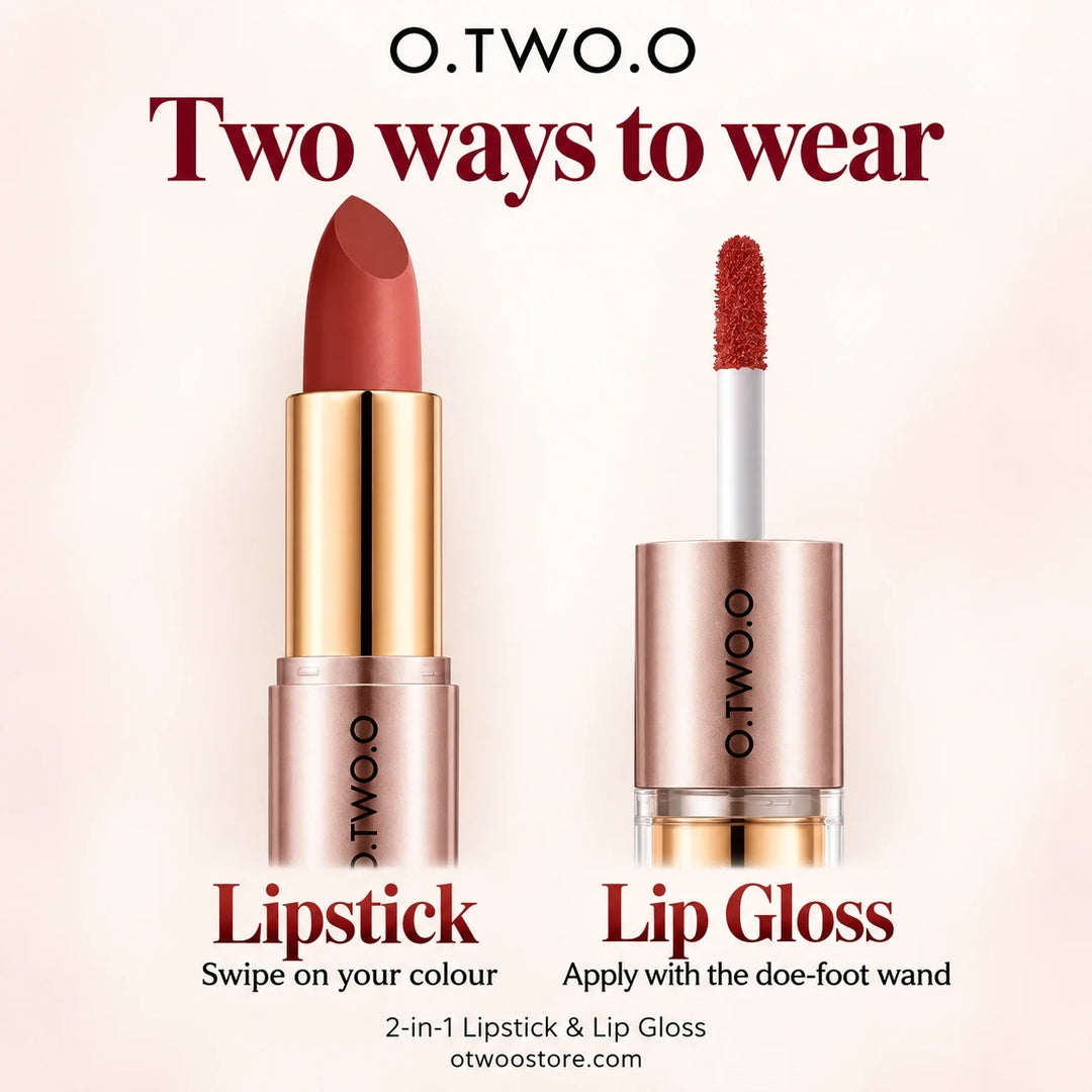 O.TWO.O 2in1 Lipstick & Lip gloss