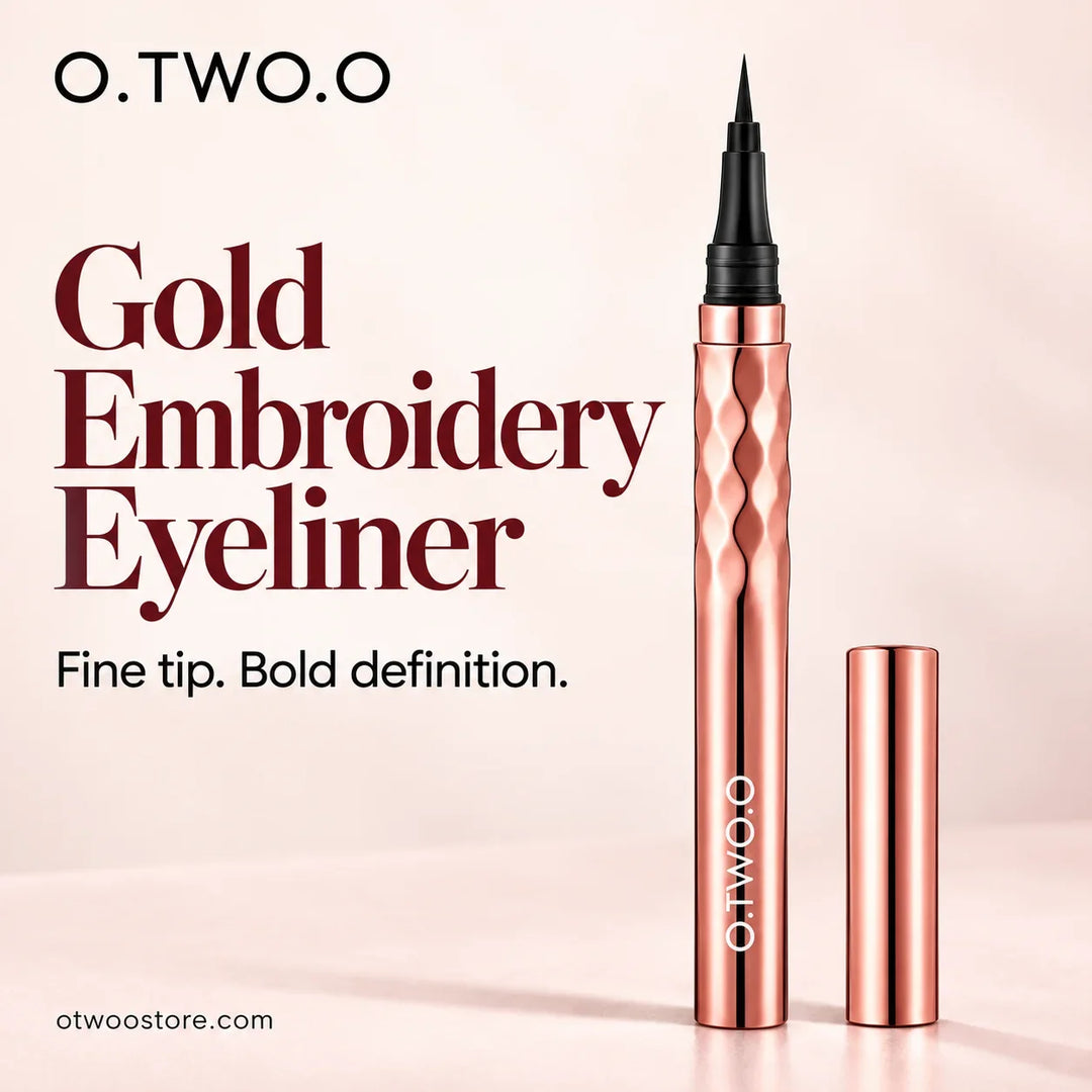 O.TWO.O Gold Embroidery Eyeliner