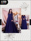 ATM24089 2-Peice Chiffon Partywear Readymade Suit