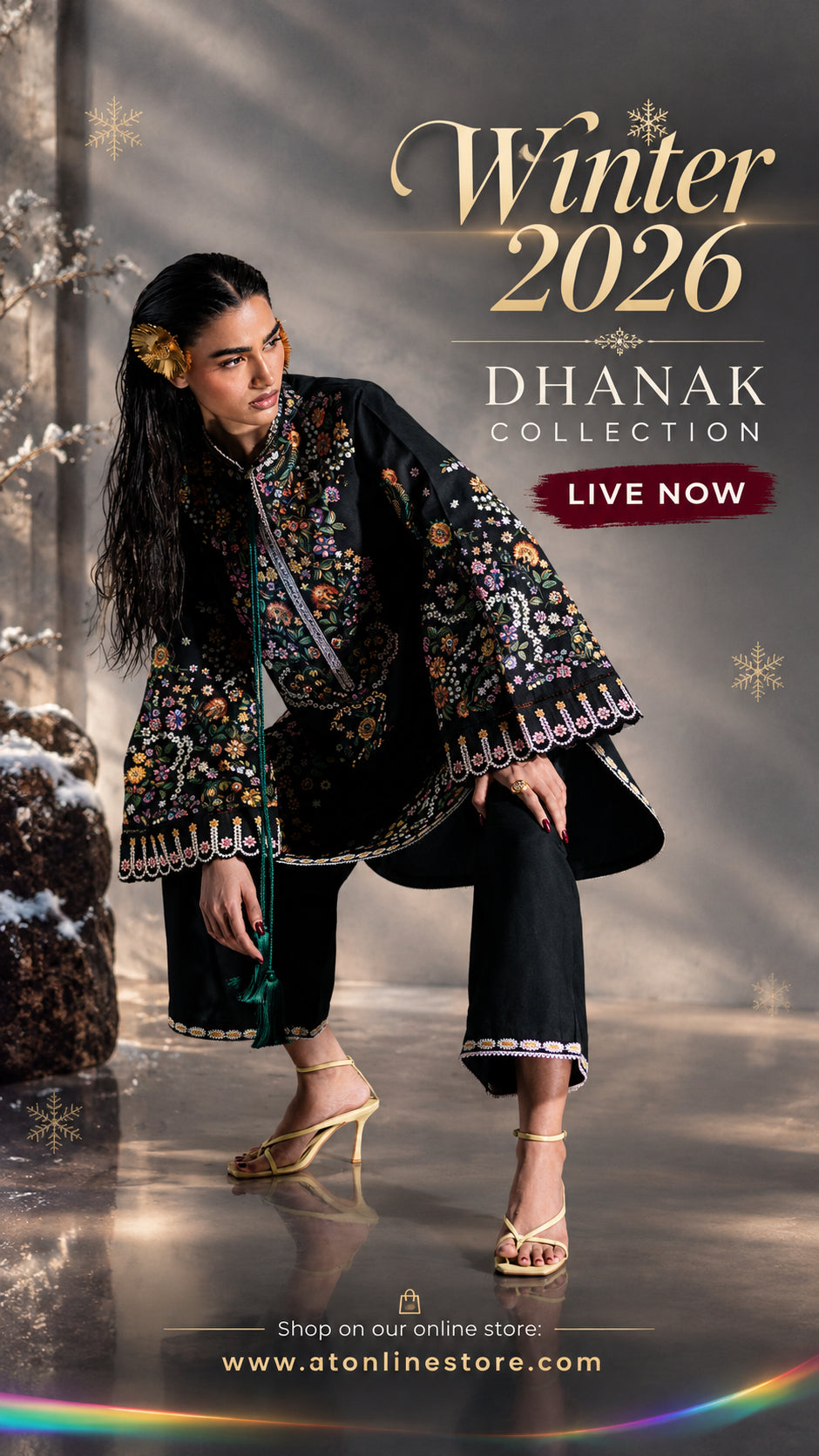 Winter Dhanak Collection 2026 - AT Online Store