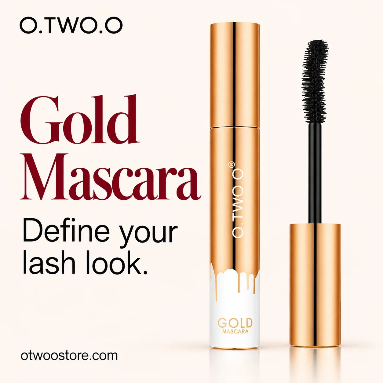 O.TWO.O Gold Mascara