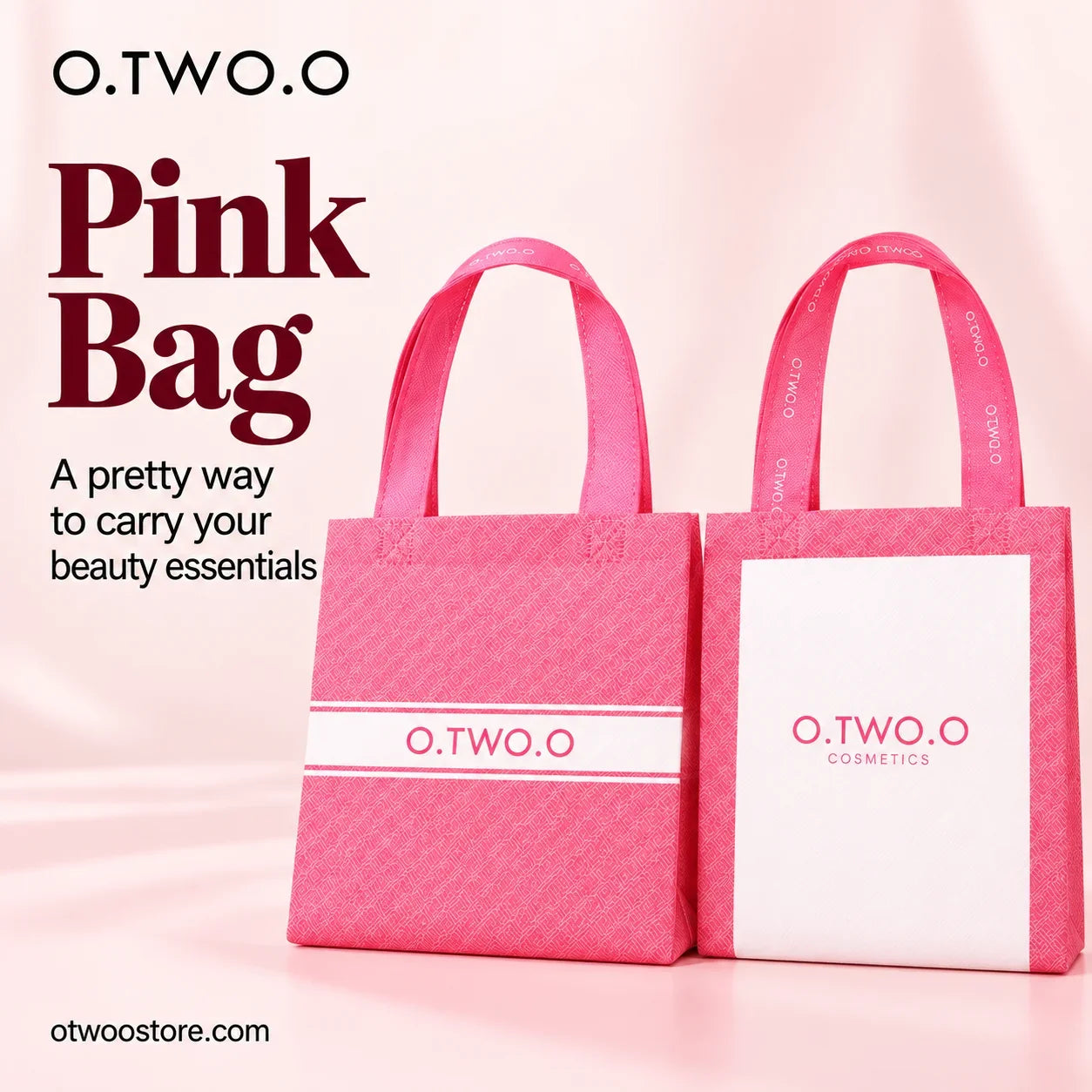 O.TWO.O Pink Pouch