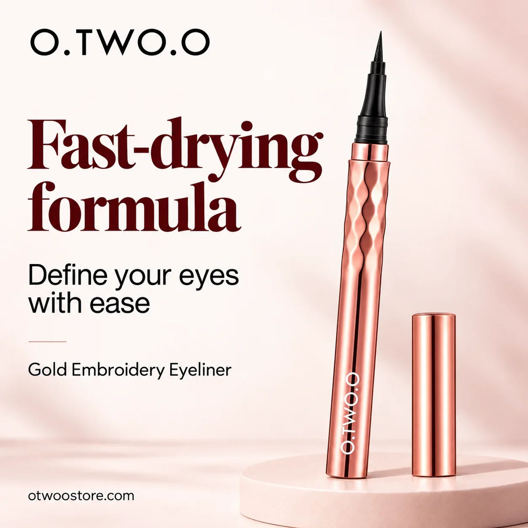 O.TWO.O Gold Embroidery Eyeliner