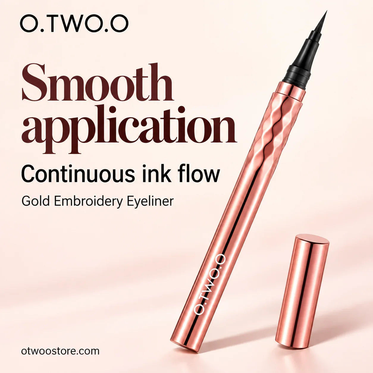 O.TWO.O Gold Embroidery Eyeliner