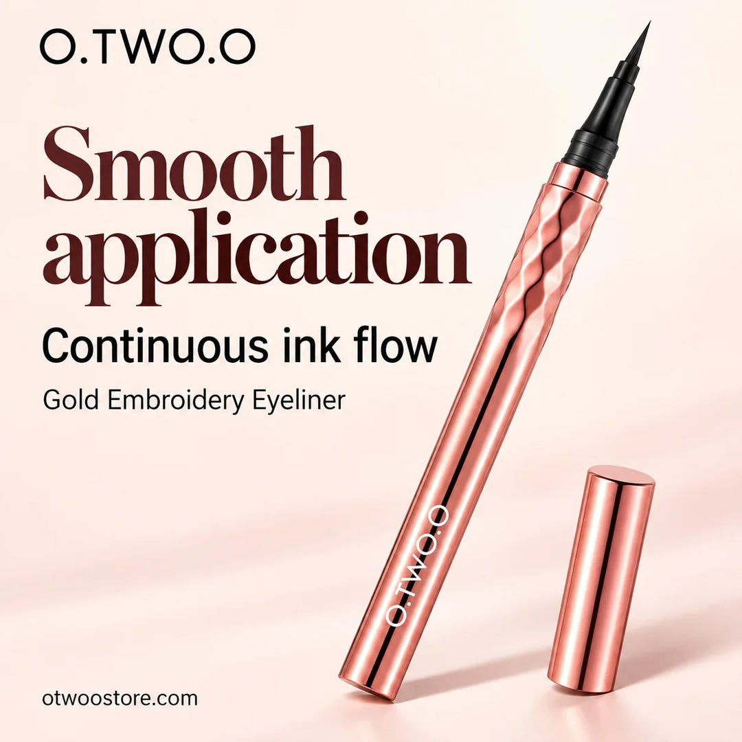O.TWO.O Gold Embroidery Eyeliner