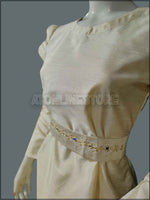 2 Piece Silk Readymade Suit With Embroidered Belt Style 421