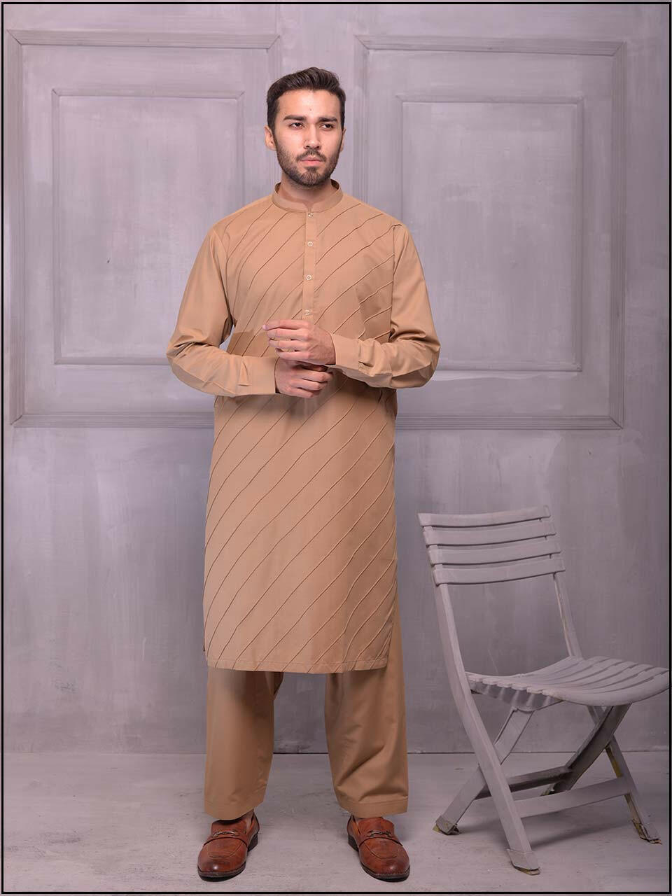 2 Piece - Wash & Wear Suit - At Online Stores