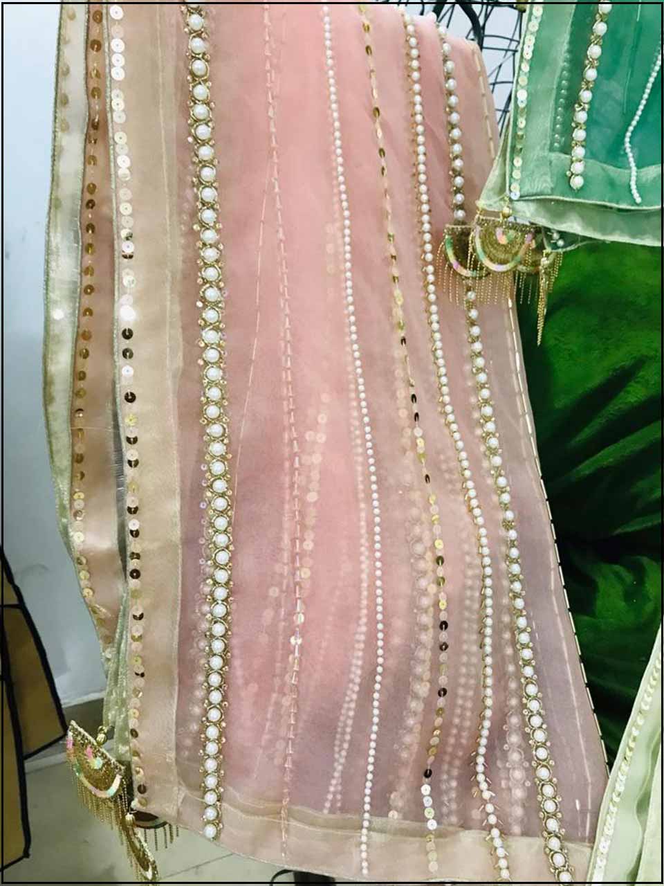 High Quality Hand Made Readymade Dupatta 112