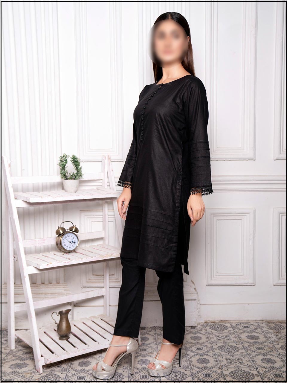 ATM2022066 | 2 Piece Cotton Lawn Readymade Suit 066