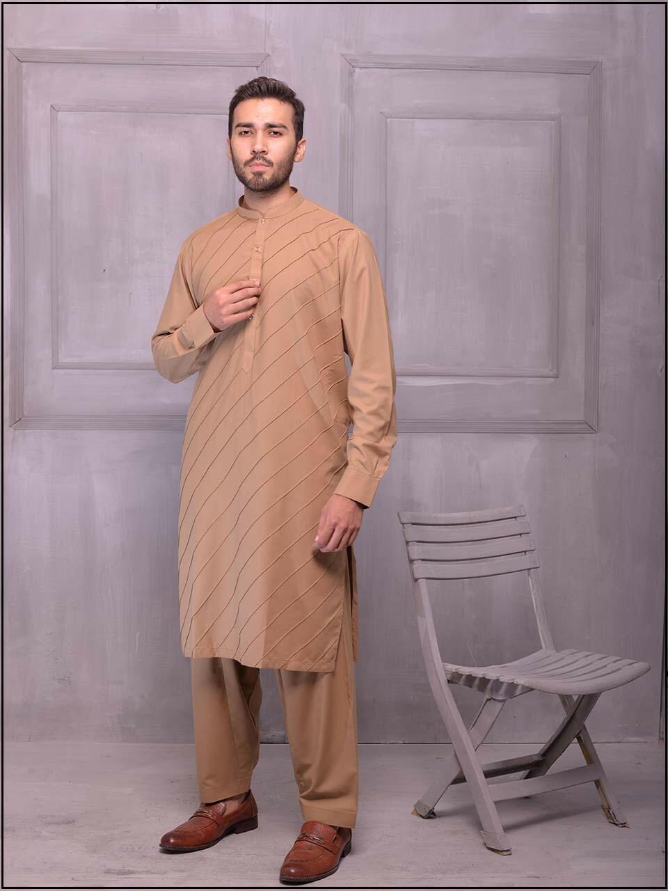 2 Piece - Wash & Wear Suit - At Online Stores